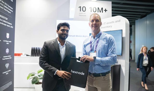 Happy Hexnode Customer at MWC24