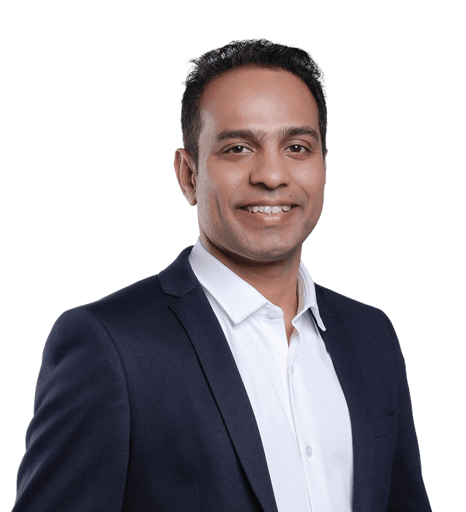 Headshot of Apu Pavithran, Founder and CEO of Hexnode.