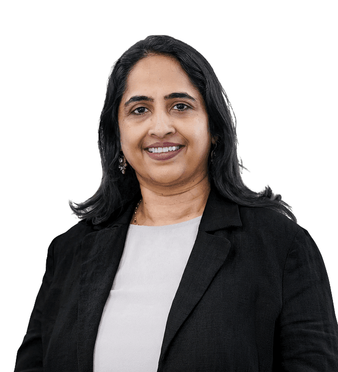 Headshot of Monica Mathias Seigell, General Manager of HR at Hexnode.