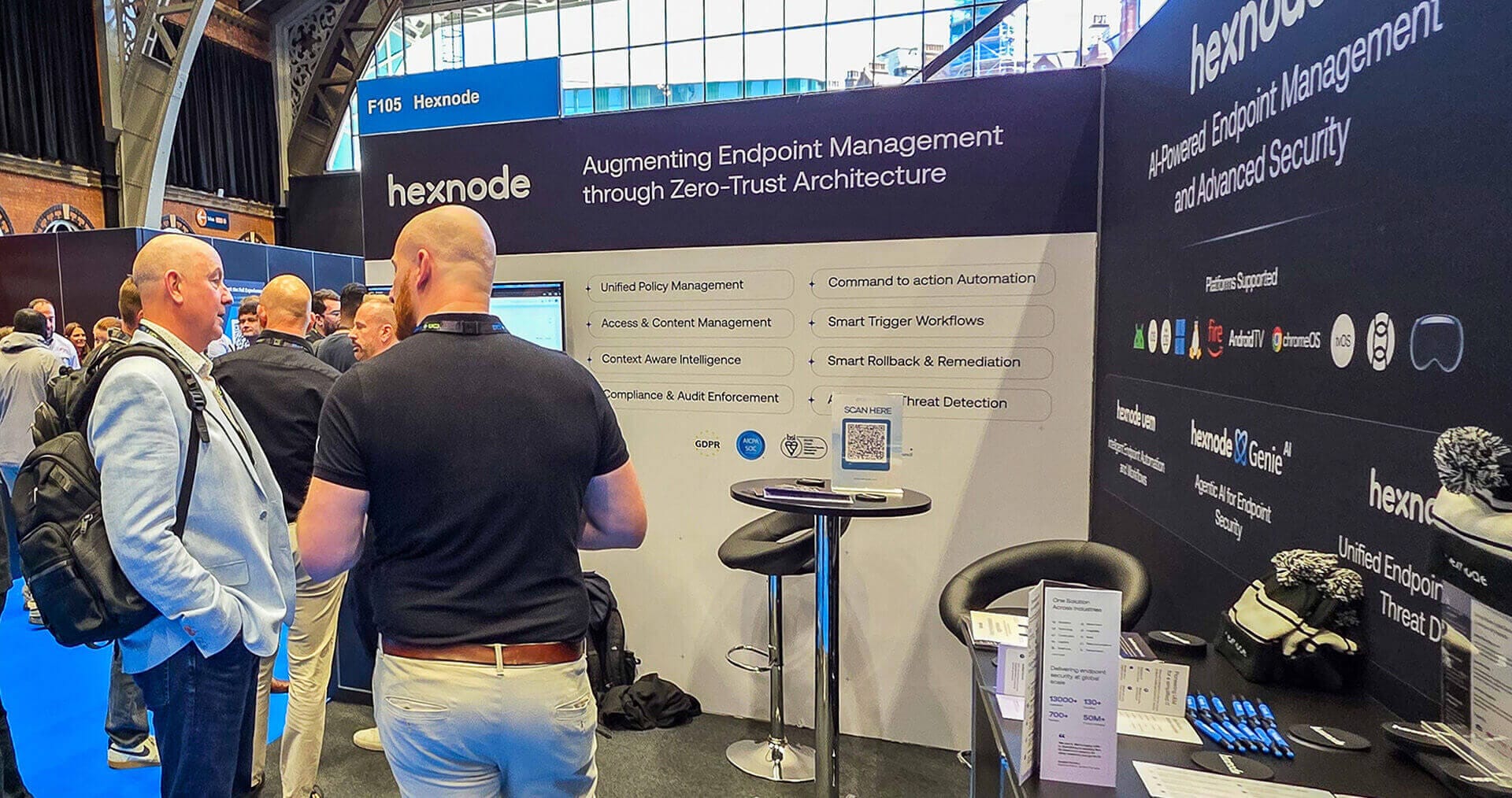 Hexnode Stall at DTX 2026