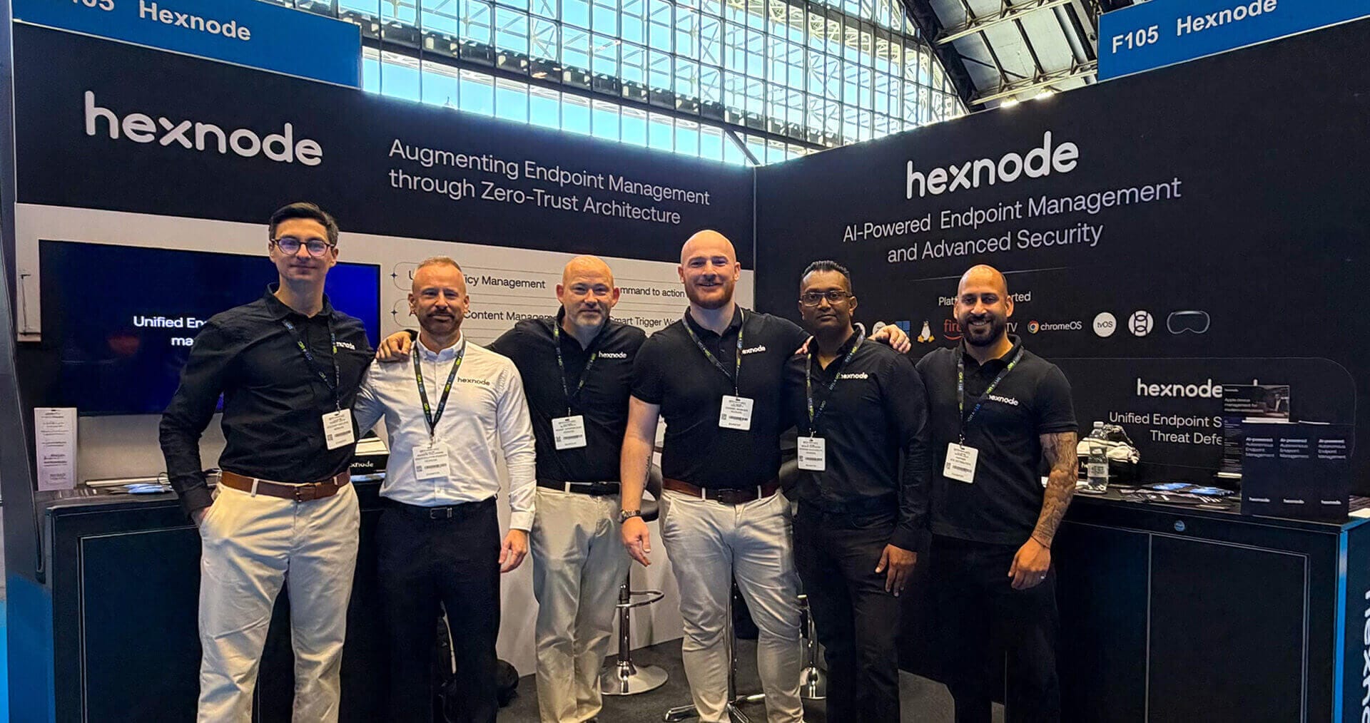 Hexnode Team at DTX 2026