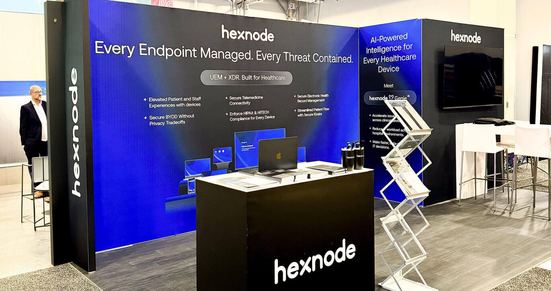 Hexnode stall at HIMSS26