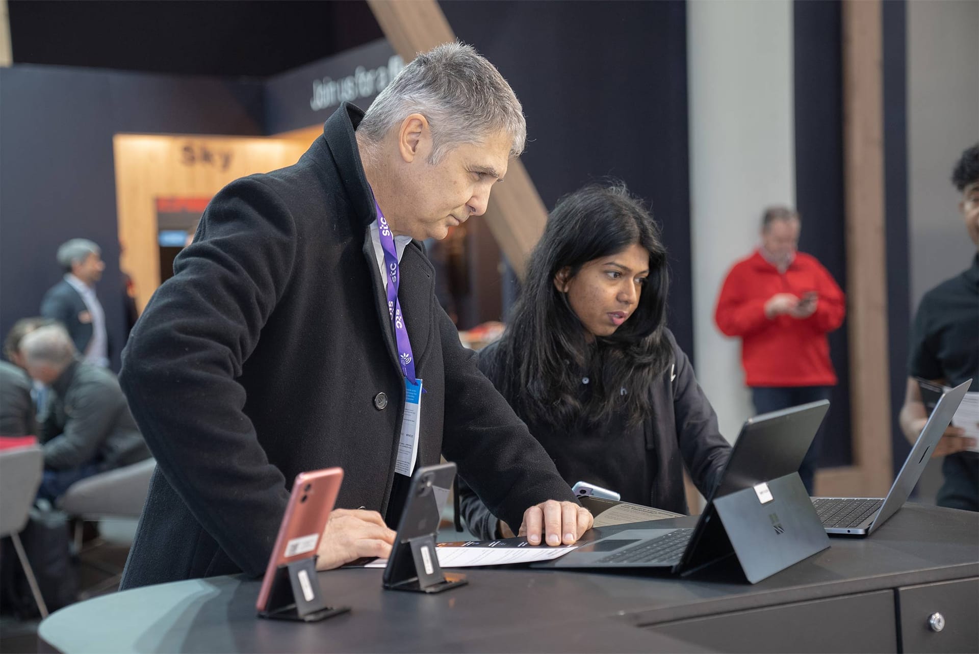 Hexnode sales rep at MWC23