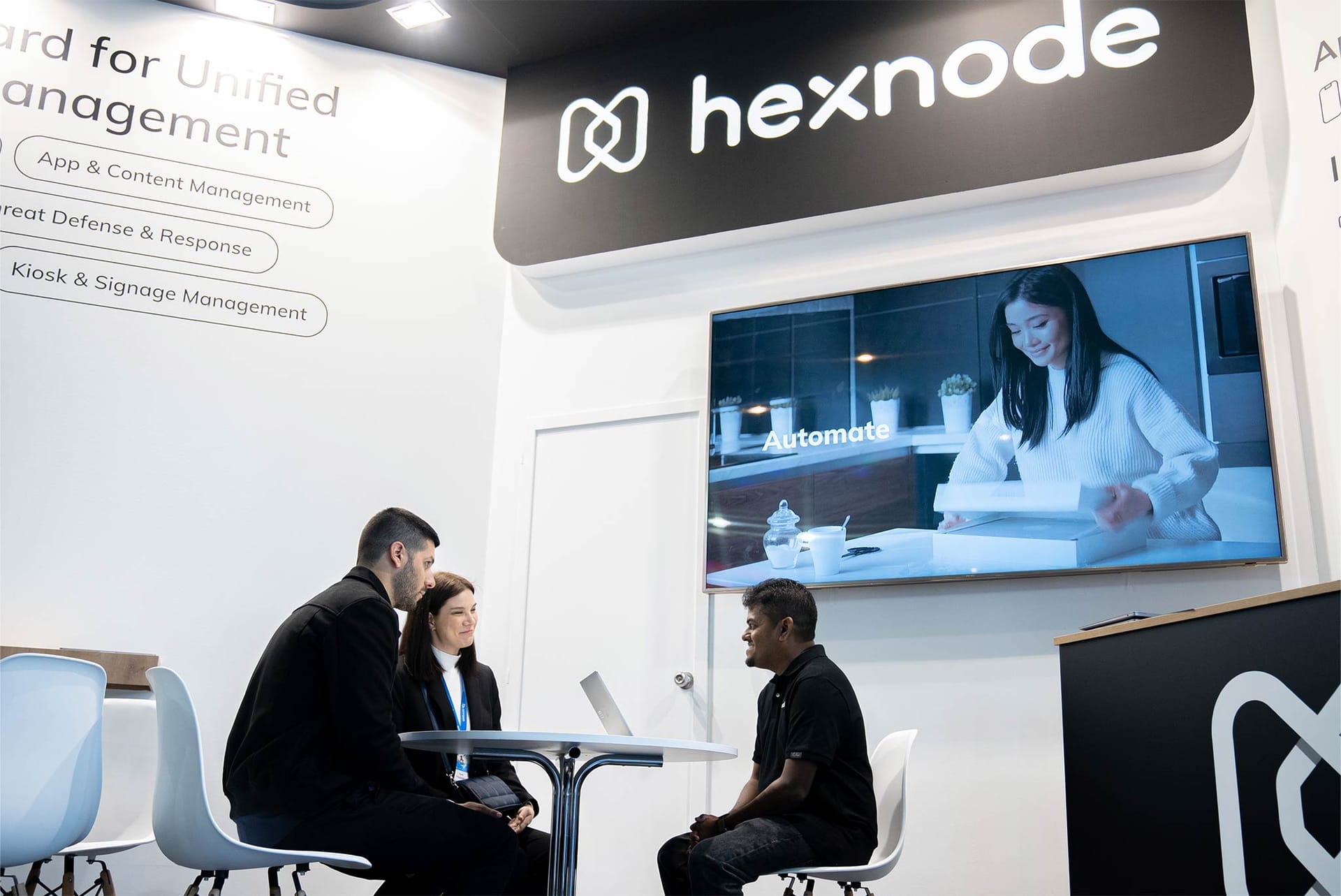 MWC2023 Hexnode with Customers