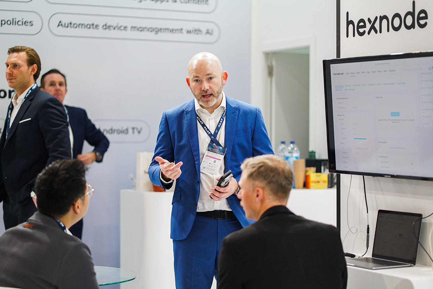 Hexnode sales rep at MWC25