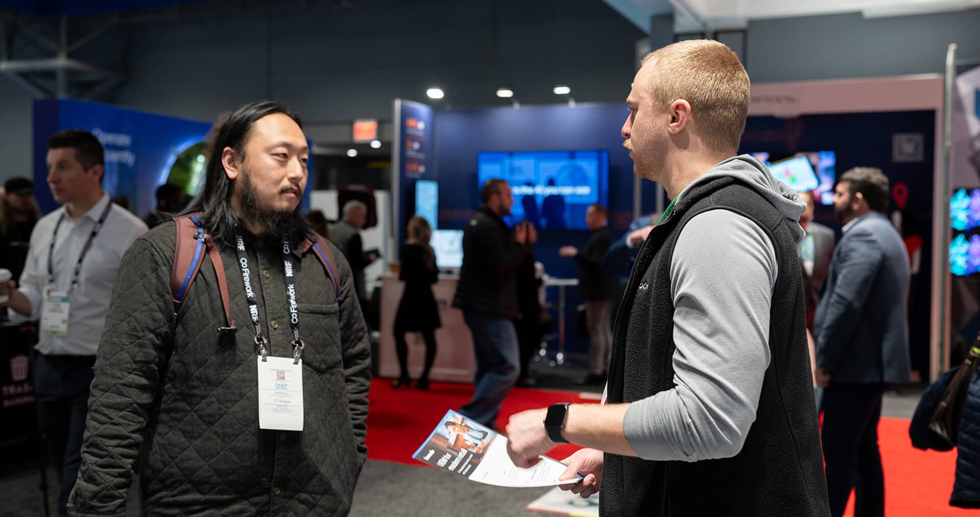 Hexnode team at NRF2026