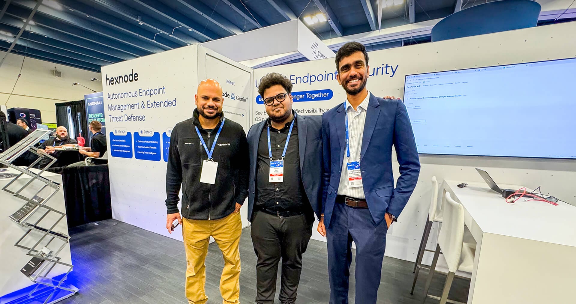 Hexnode team at RSA26