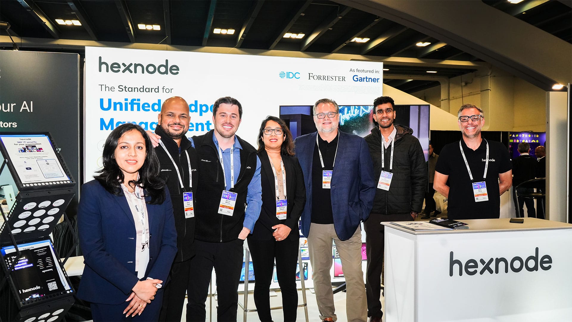Hexnode team at RSAC2025