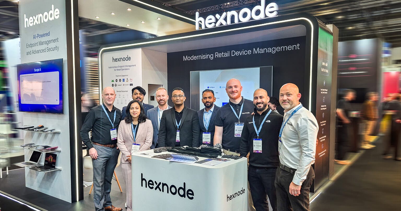 Hexnode team rep at RTS 2026