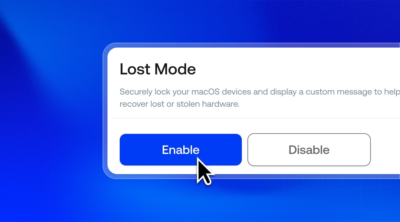 Lost Mode for macOS