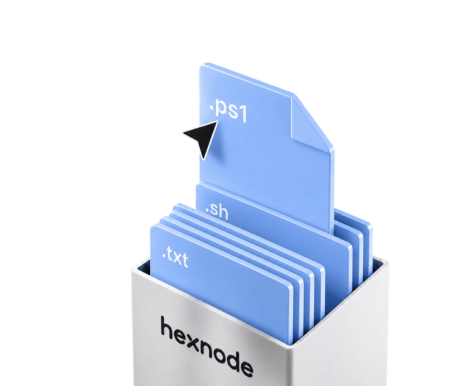 Hexnode’s Global Repository for organizing, standardizing, and accessing pre-approved scripts across platforms.