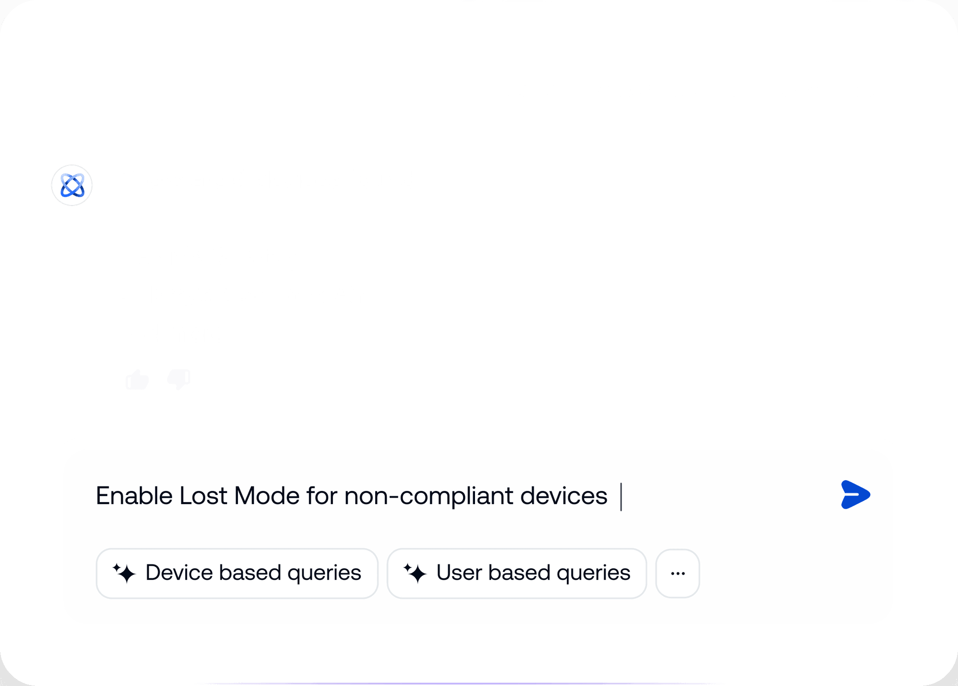 Hexnode Genie AI refining and validating device management scripts before deployment.