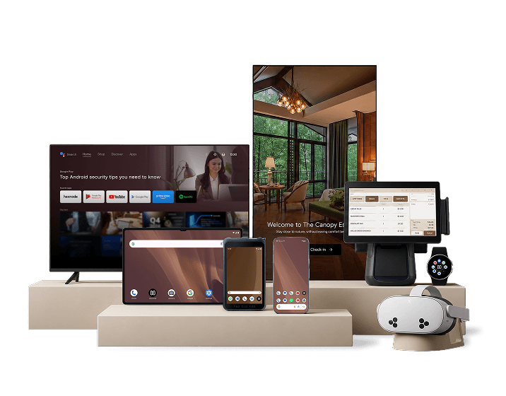 Android smartwatch and headset given full visibility and security through Hexnode Android MDM solution.