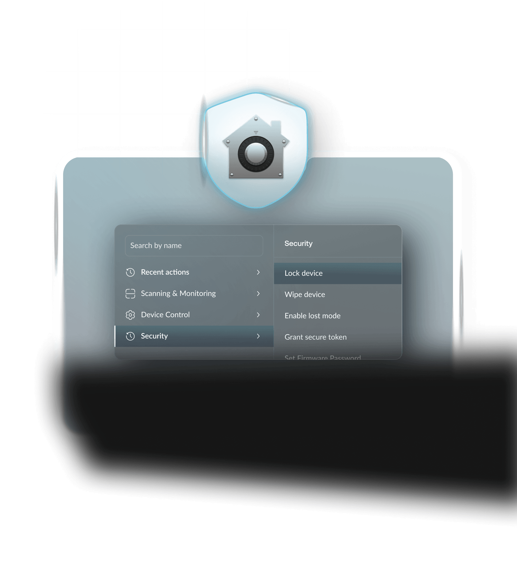 Hexnode Apple MDM security and compliance management with FileVault encryption and security baseline enforcement on managed Mac devices
