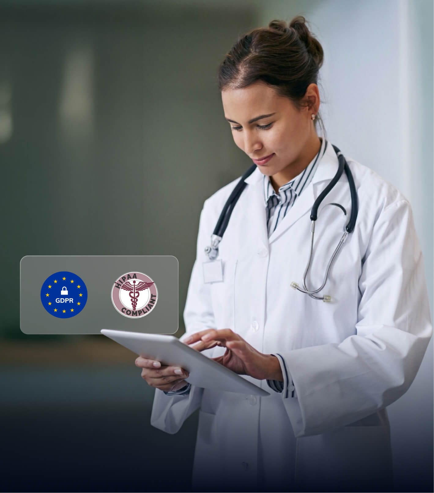 Compliance and security management with GDPR and industry standards in UEM