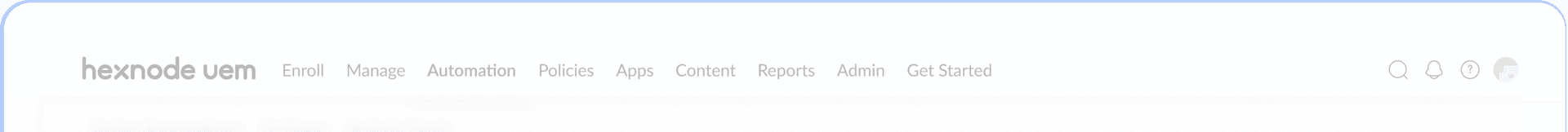 Dashboard interface preview