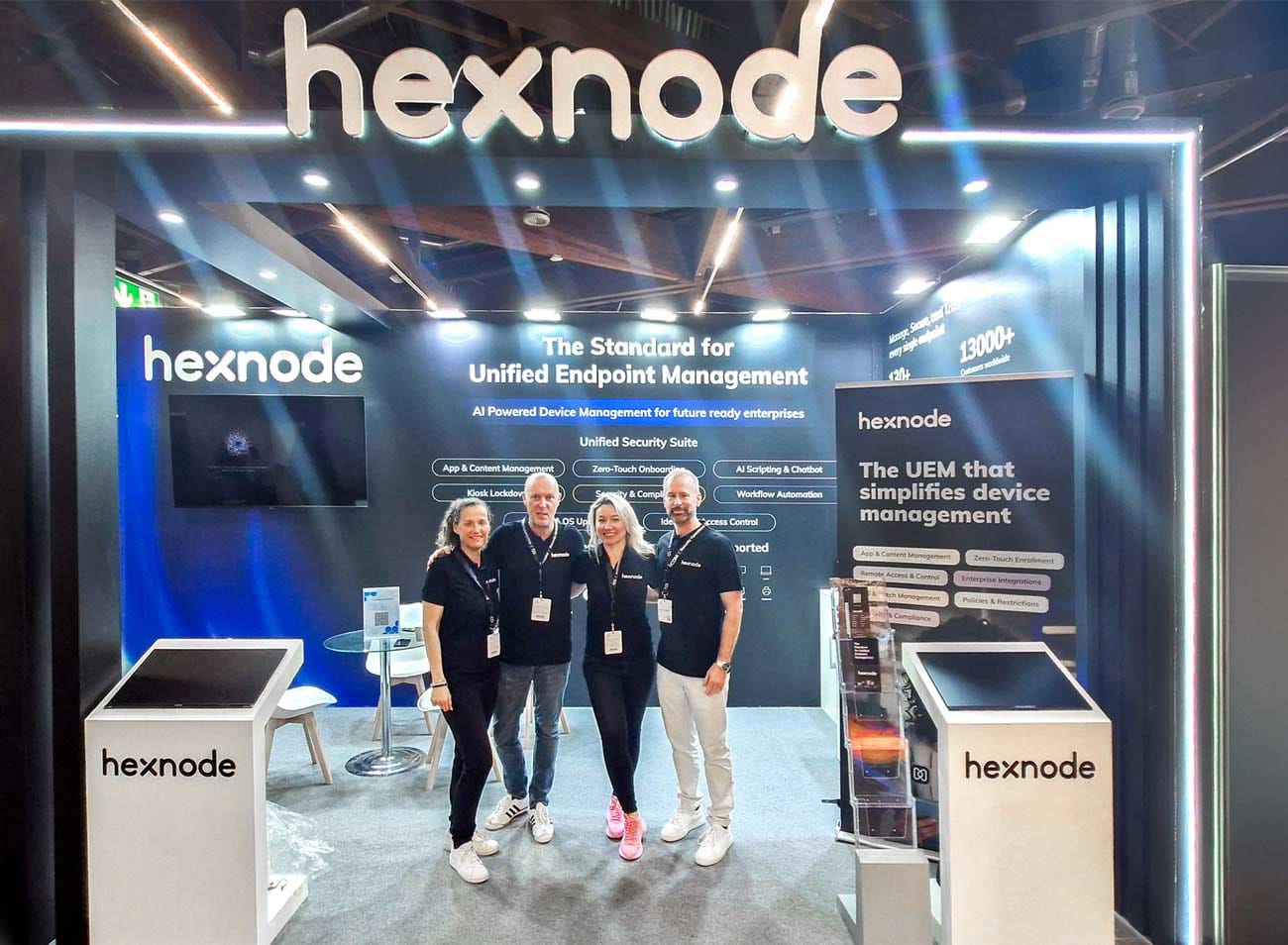 Hexnode team at it-sa 2025