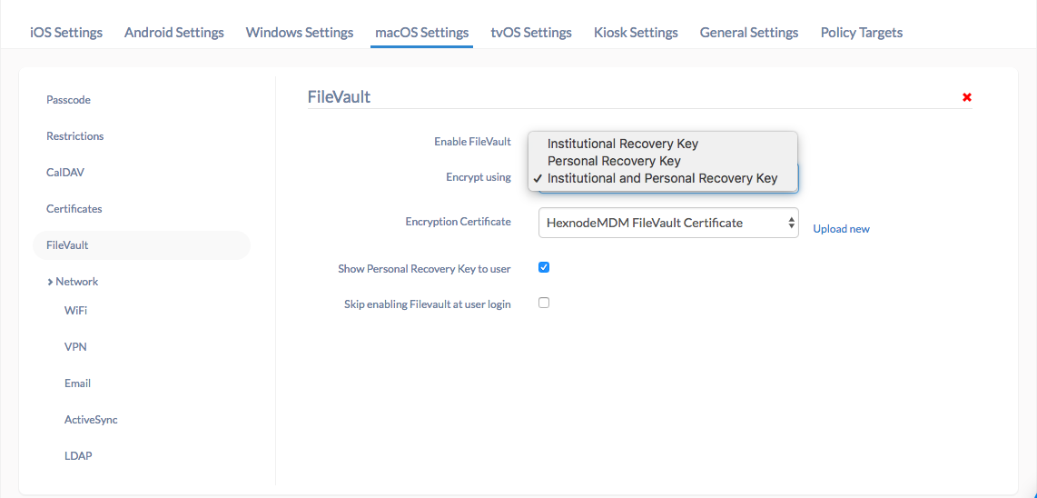file encryption macos