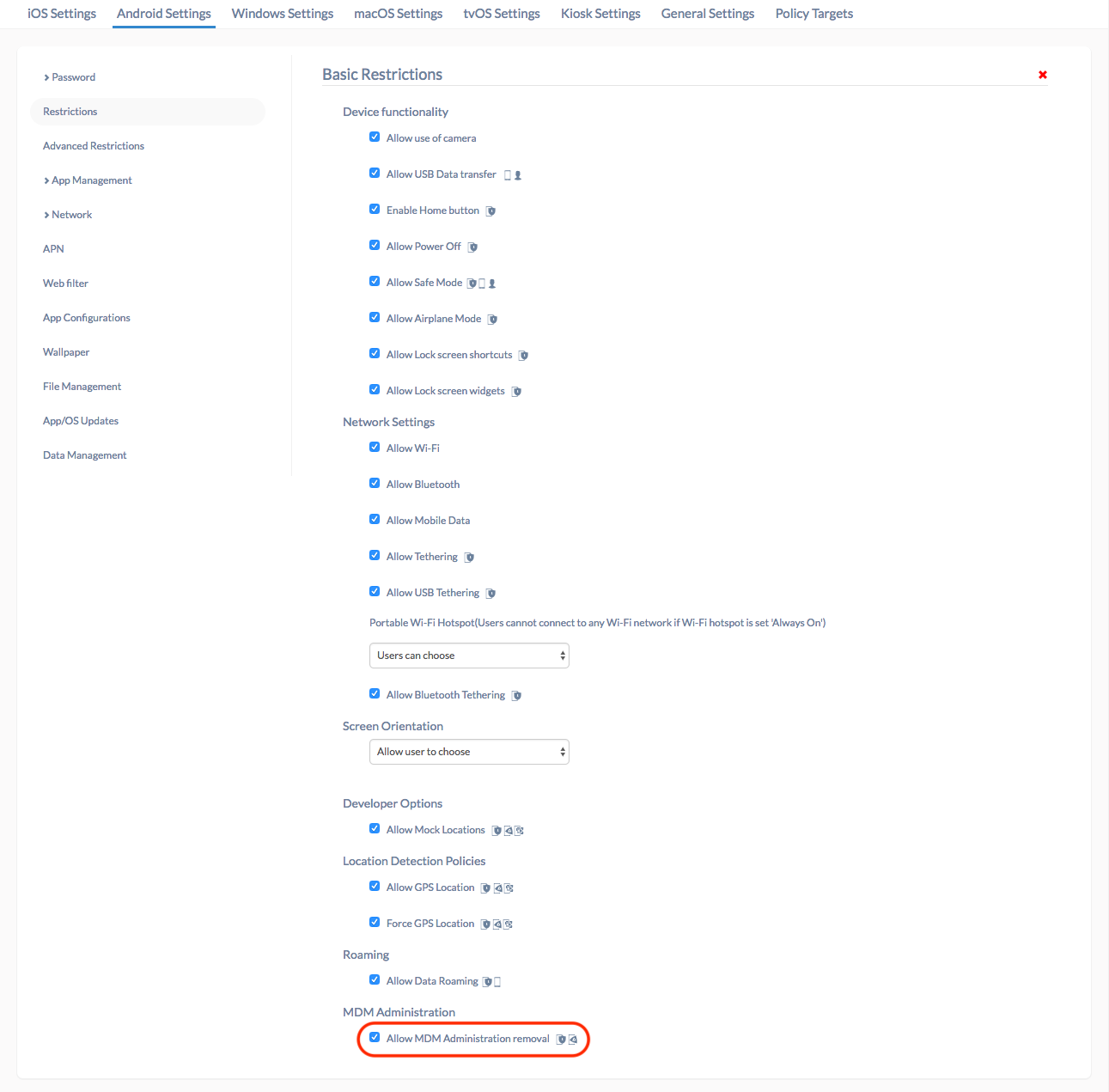 FireShot Capture 10 - Hexnode MDM - https___yourportal.hexnodemdm.com_policy_#_new