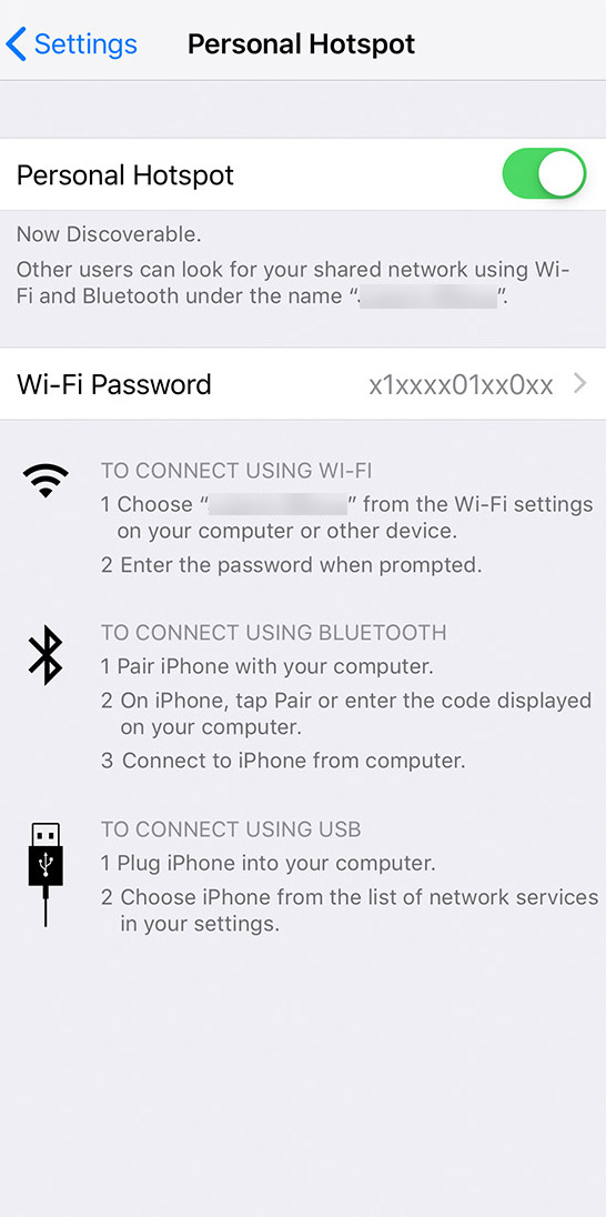 How to Enable or Disable Personal Hotspot - Hexnode Help Center