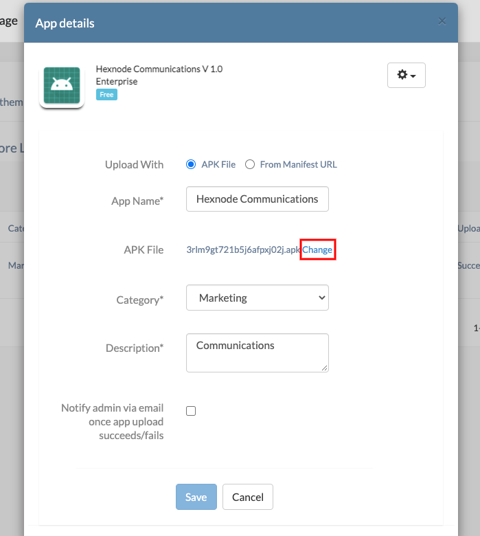 Update Android enterprise apps on work deployed devices