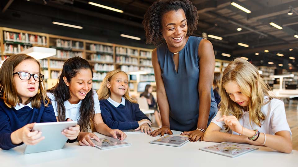 Secure device management from Hexnode for enhanced learning experience with smart school iPads.