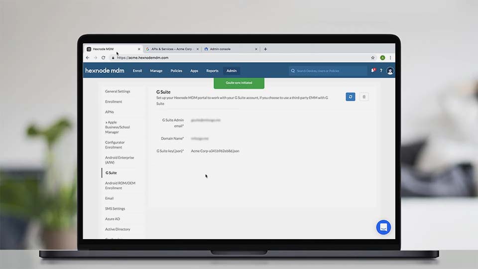 How to enroll in Android Enterprise using G Suite with Hexnode UEM