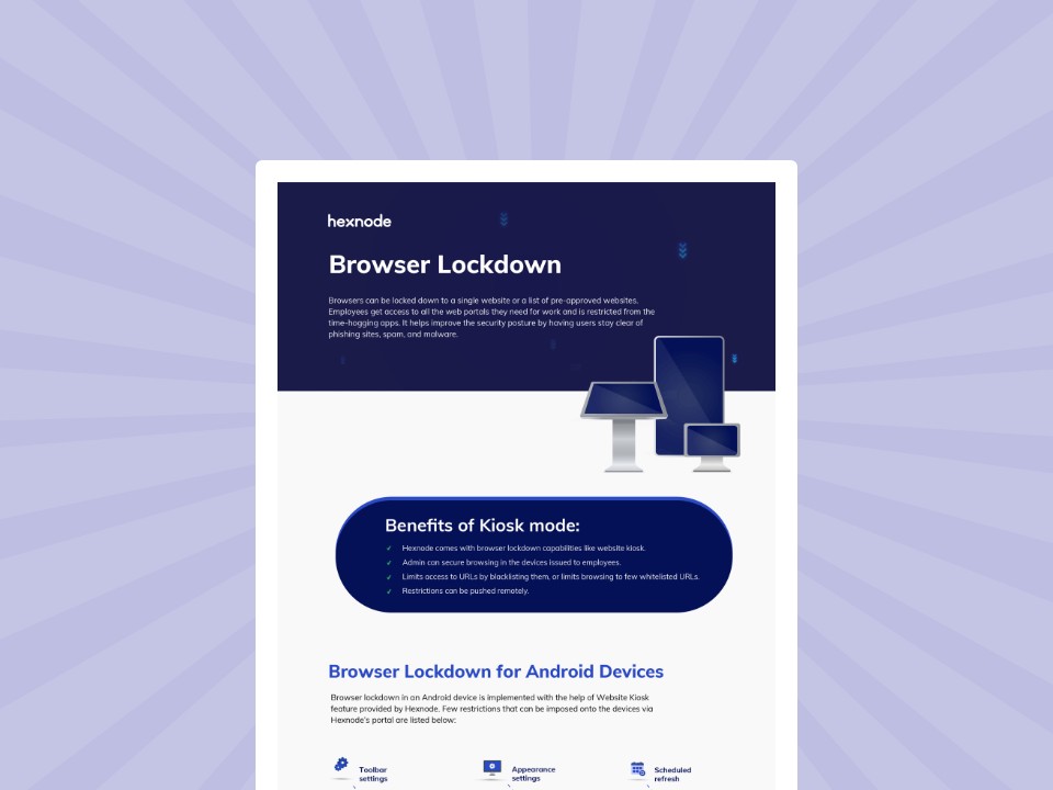 What is Browser Lockdown?