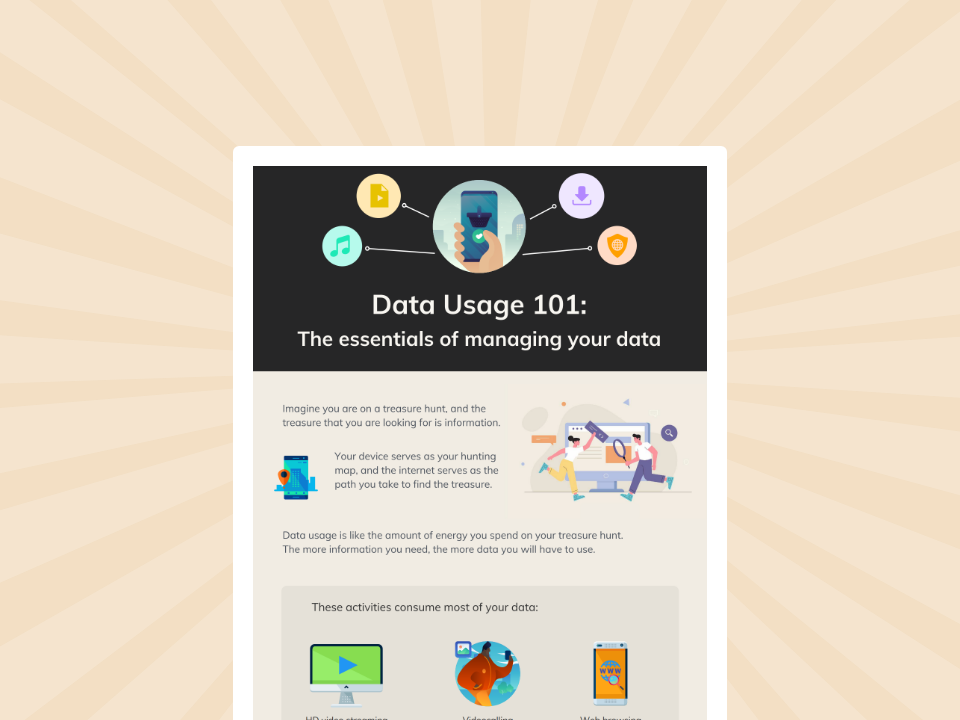 Data usage management 101: The essentials of managing your data