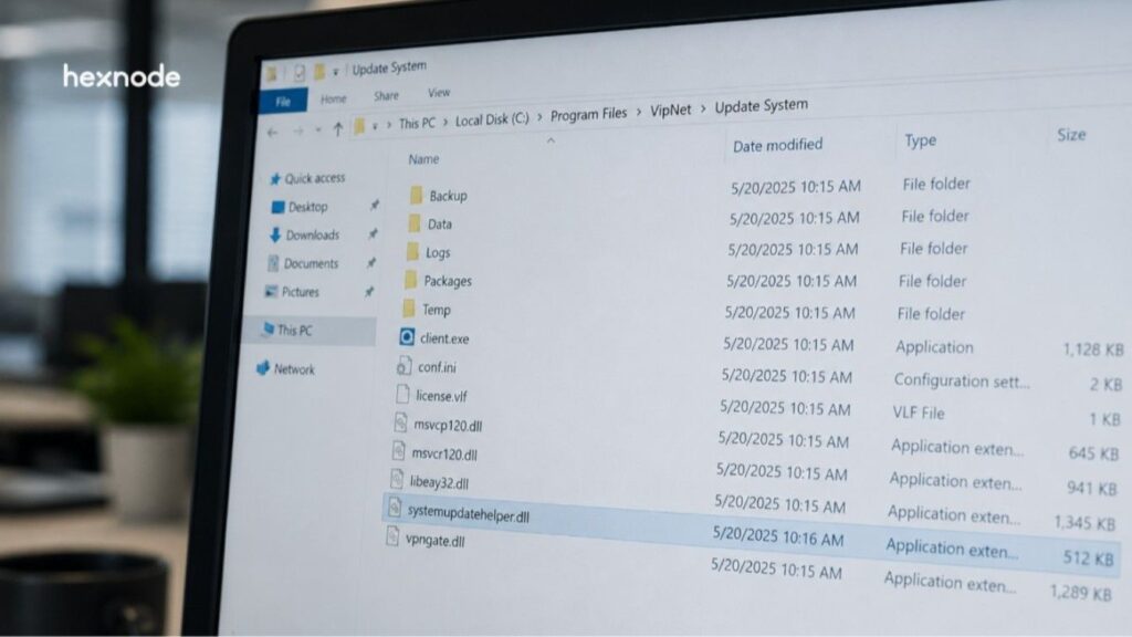 HelloNet Malware Abuses ViPNet Through DLL Side loading